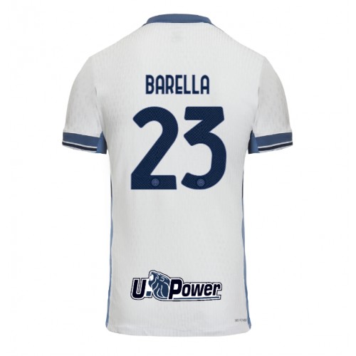 Inter Milan Nicolo Barella #23 Gostujuci Dres 2024-25 Kratak Rukav